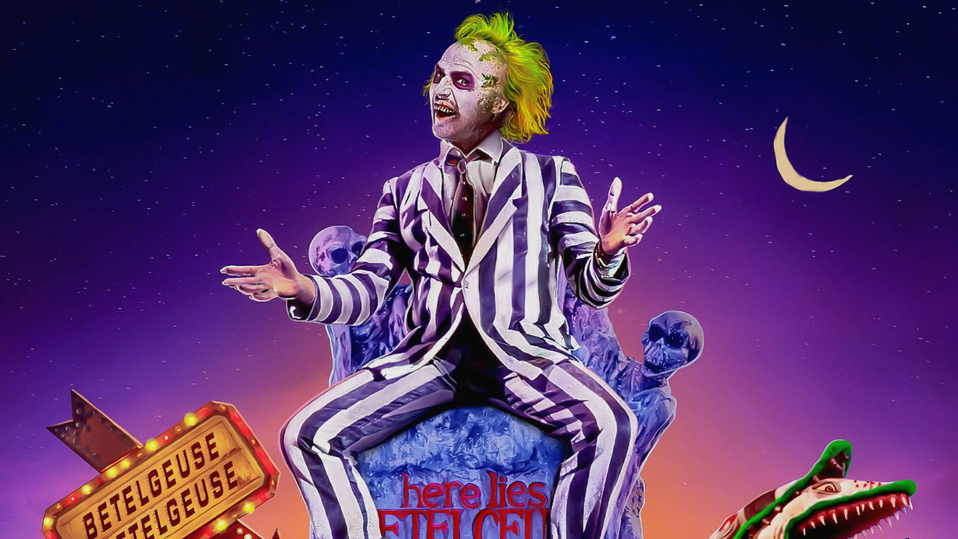 Beetlejuice movie poster