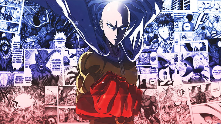 One Punch Man anime poster